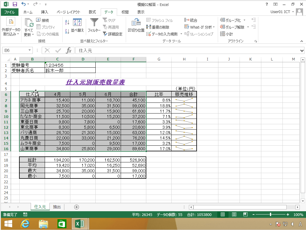 サーティファイExcel®表計算処理技能認定試験3級講座